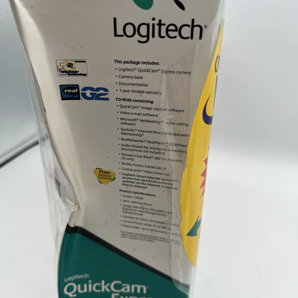 LOGITECH QUICKCAM‎ EXPRESS USB CORD NEW 2 Pack 2000